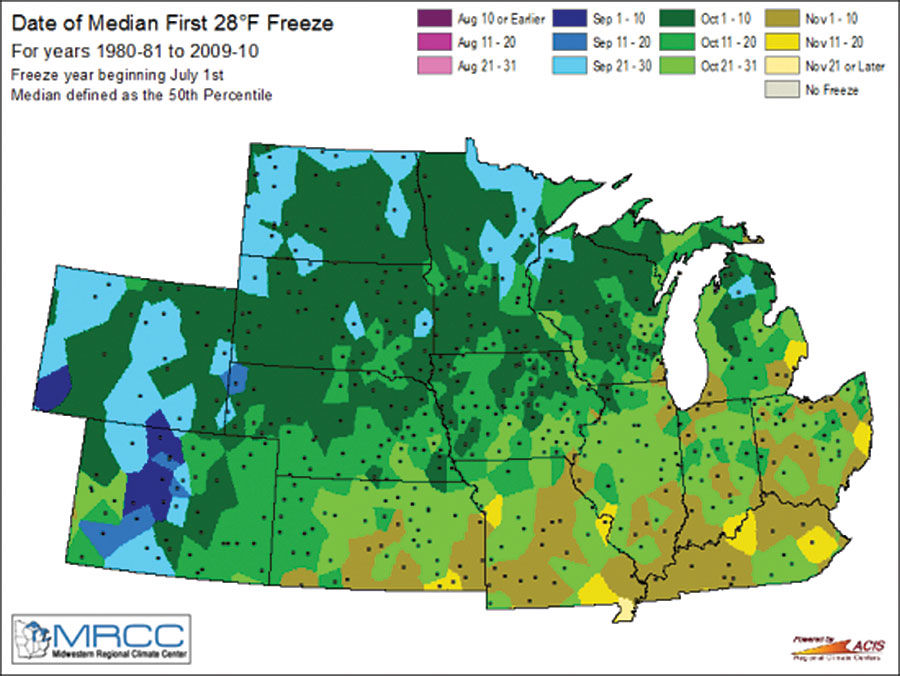 Date of Freeze 28